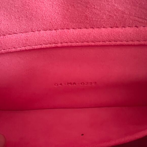 Dior Barbie Pink Sequin D-joy Bag Small Size - Picture 12 of 13